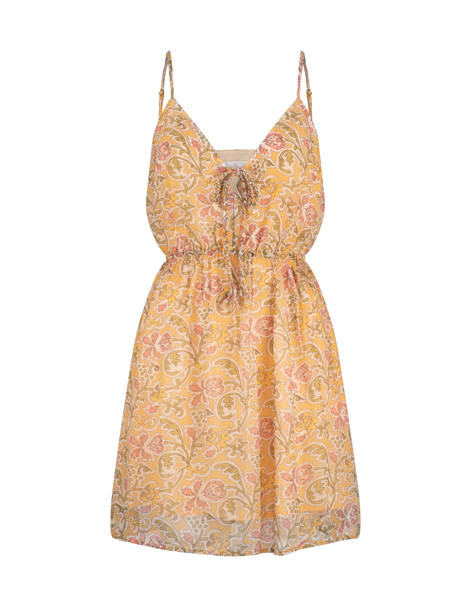 Topshop lemon outlet dress