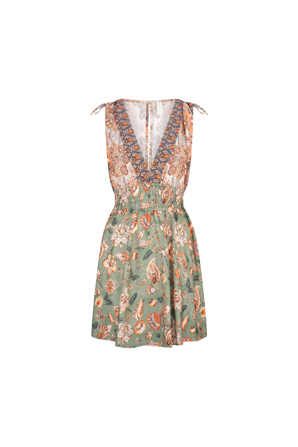 LOUISE PAISLEY DRESS