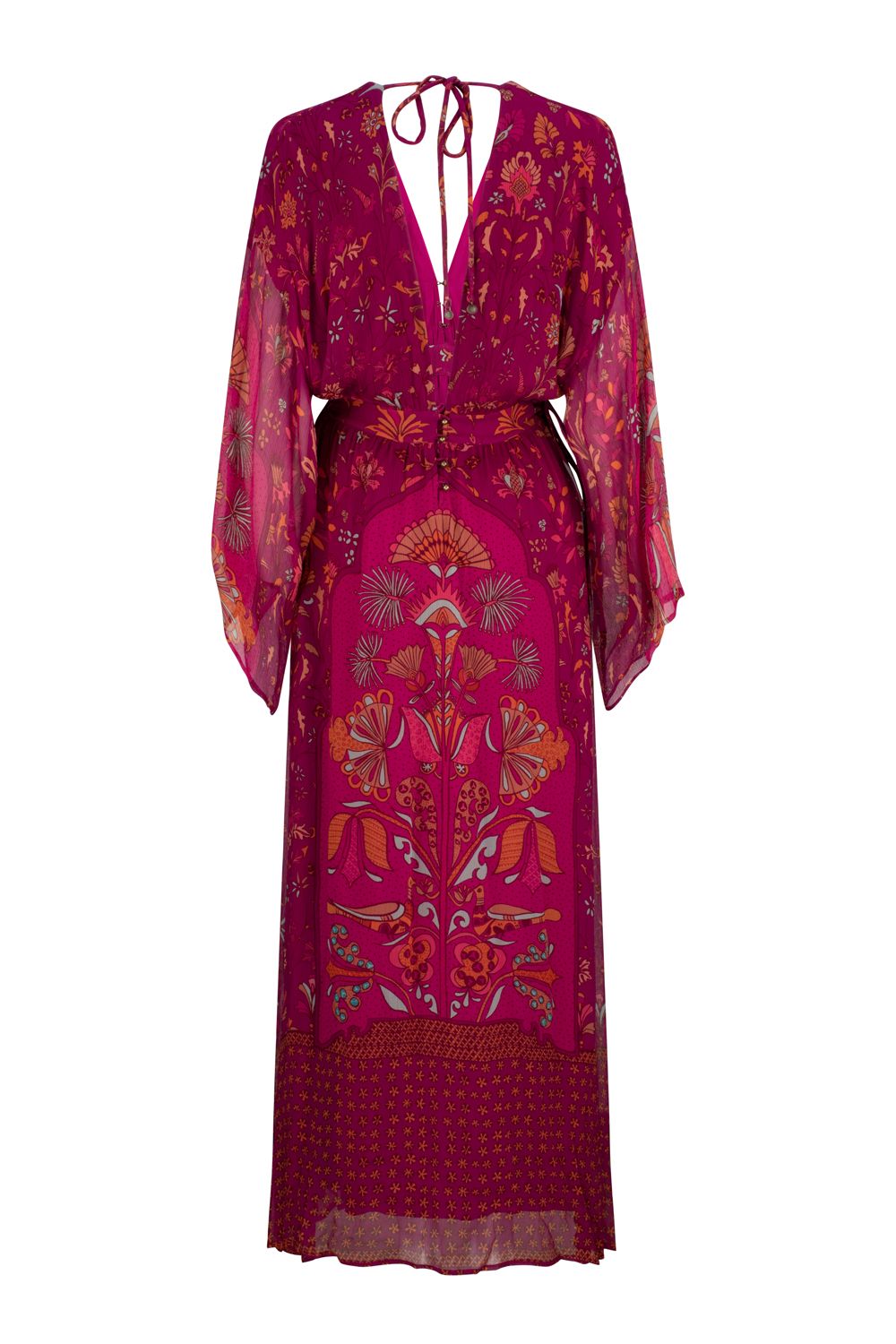 Alexandria Manda Maxi Dress Raspberry