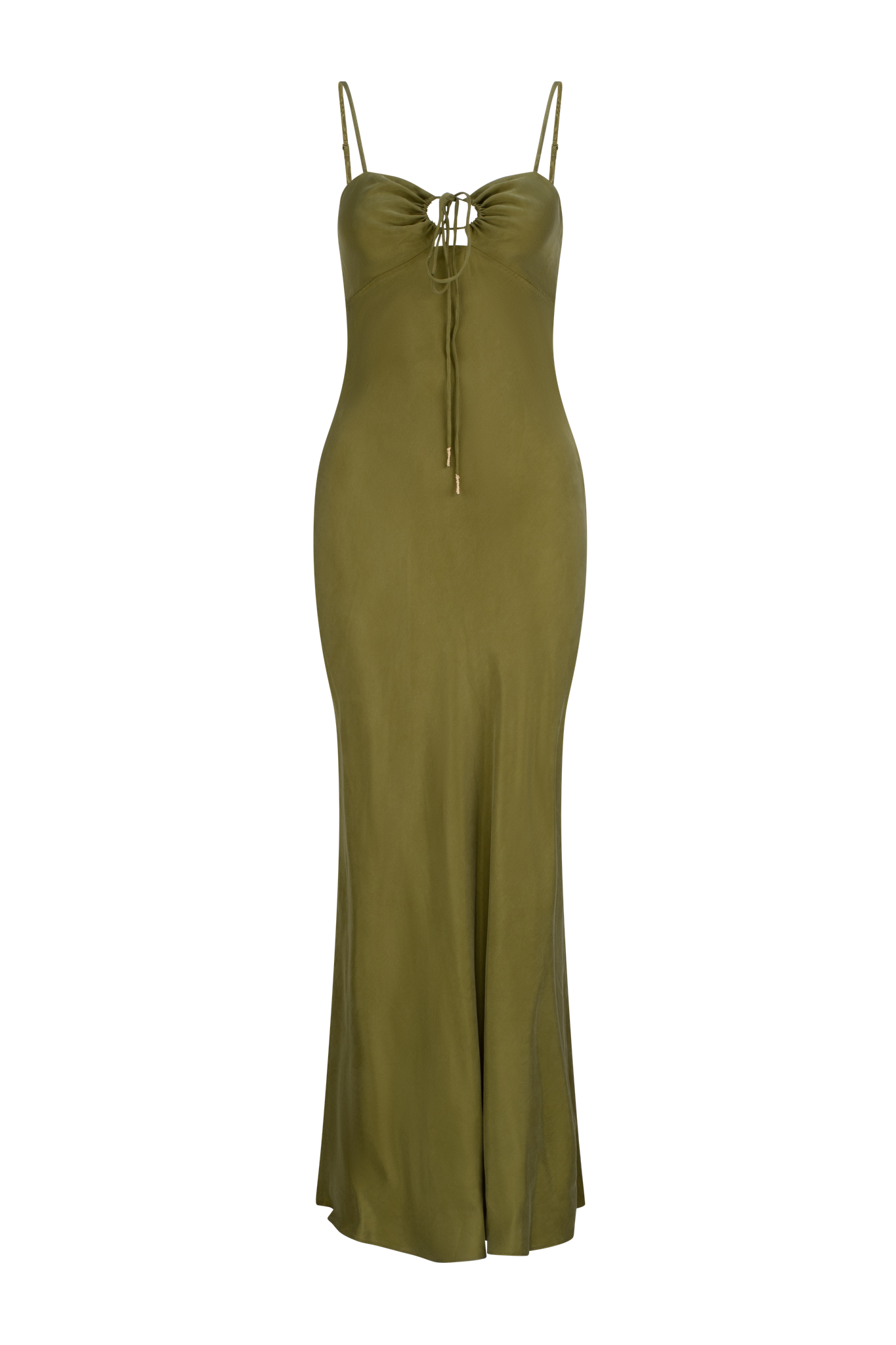 Cinzia Arielle Maxi Dress - Olive