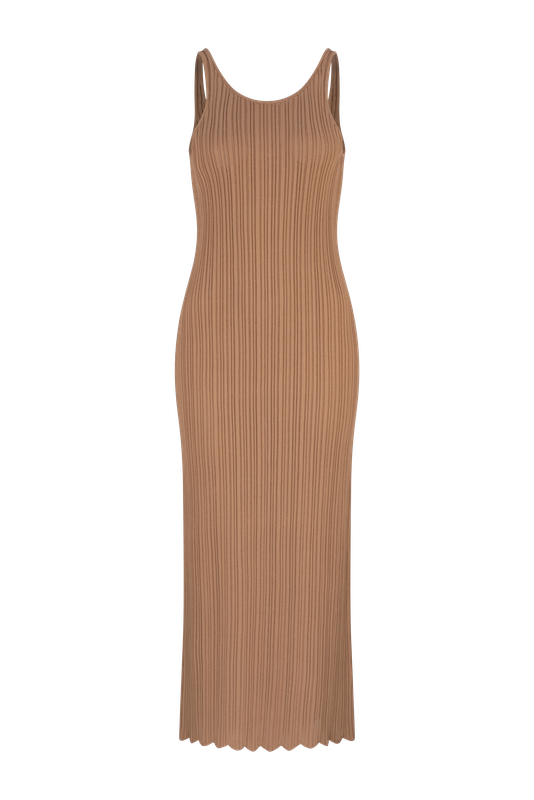 Aphrodite Lark Maxi Dress - Sand Stone