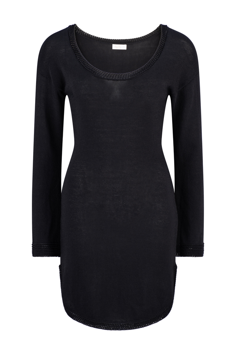 Nixie Teia Mini Dress - Black