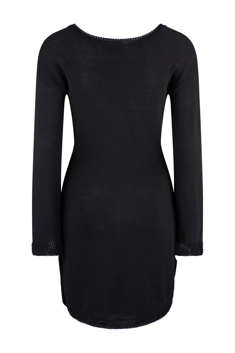 Nixie Teia Mini Dress - Black