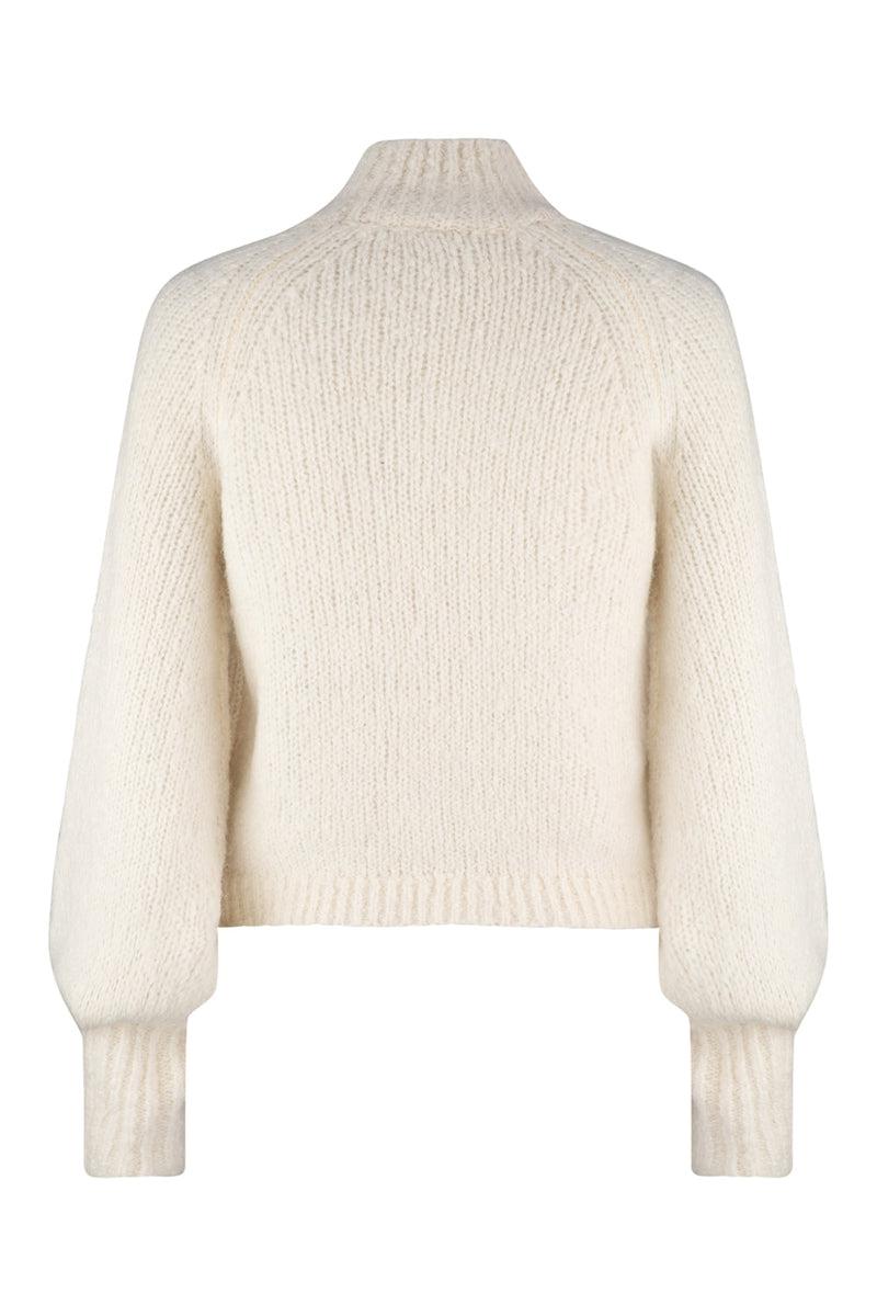 Delia Knit Sweater - Snow Cream