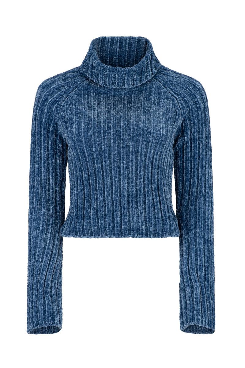 Amelie Georgia Sweater - Deep Sky Blue