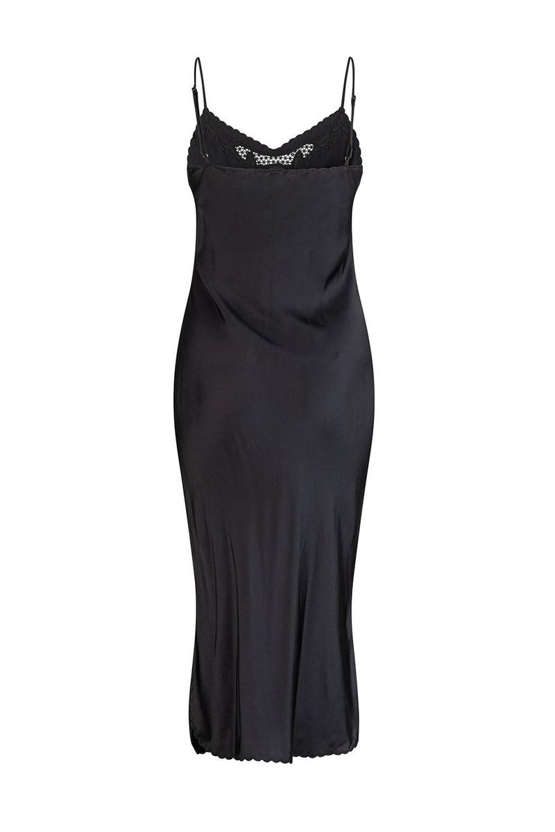 Santa Teresa Estella Midi Dress - Black-Tigerlily