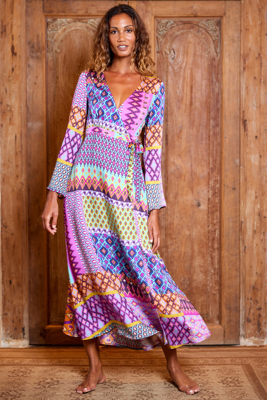 Utopia Suri Wrap Maxi Dress | Afterpay | Free Shipping Over $150#N ...