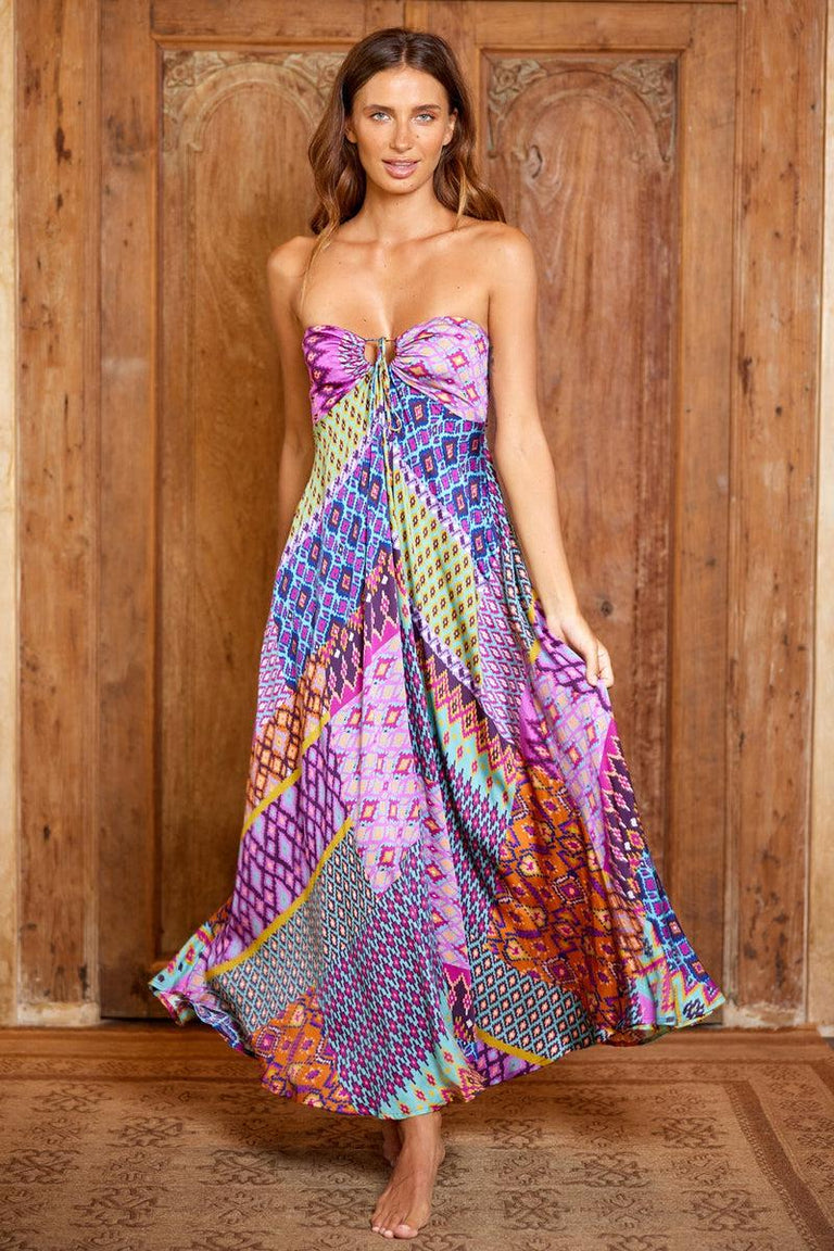 Utopia Trinity Bandeau Maxi Dress Free Shipping Over 150 Tigerlily USA